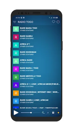 Togo Radio Stations screenshot 1