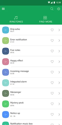 New notification ringtones screenshot 1
