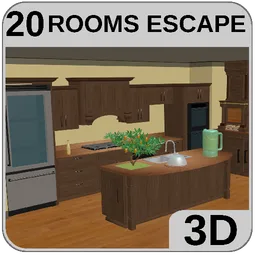 3D Escape Games-Puzzle Kitchen icon