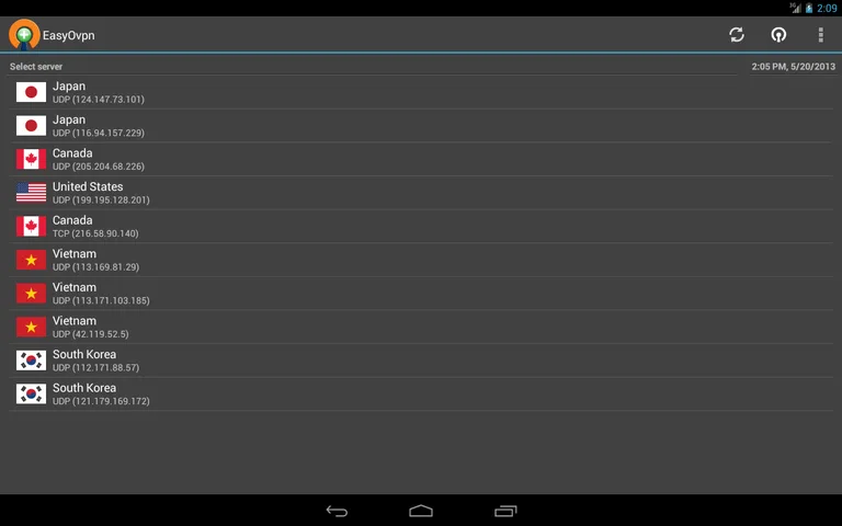 EasyOvpn - Plugin for OpenVPN screenshot 1