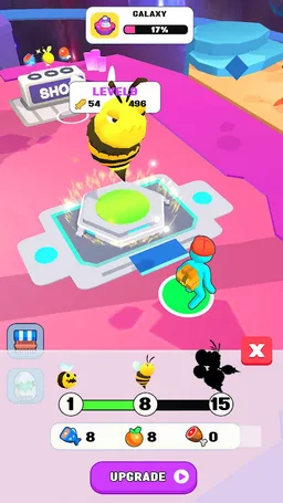 Monster Evolution Run & Battle screenshot 2