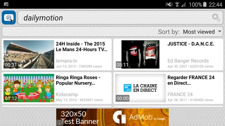 Quick Search for Dailymotion screenshot 15