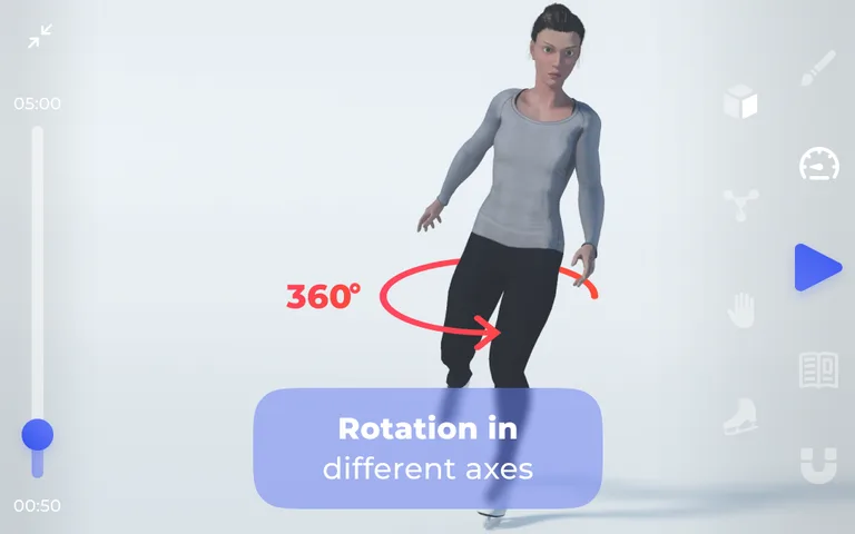 Freezio Figure Skating 3D app screenshot 7