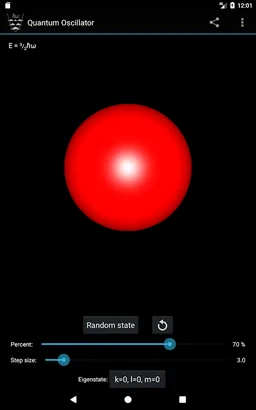 Quantum Harmonic Oscillator screenshot 2