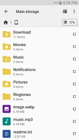 Cx File Explorer screenshot 2