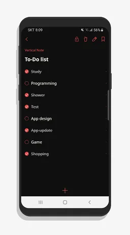 Vertical Note - Notepad, Notes screenshot 1
