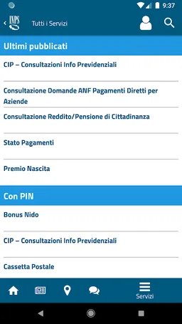 INPS mobile screenshot 6