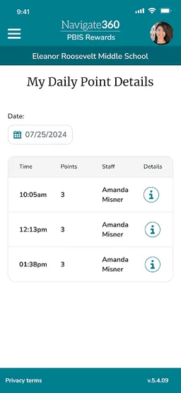 PBIS Rewards Student screenshot 3