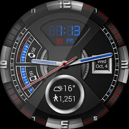 Dashing Gears HD WatchFace screenshot 16