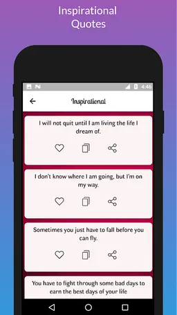 Quotes and Captions screenshot 3