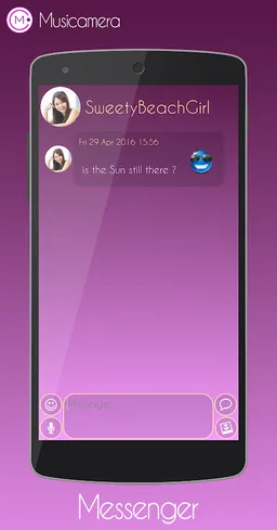 Instant Camera Music Messenger screenshot 5