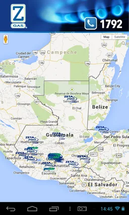 Zeta Gas Guatemala screenshot 2