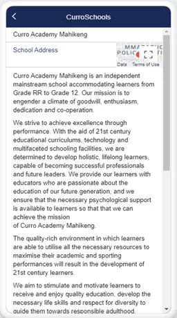 Curro Enrolment App screenshot 5