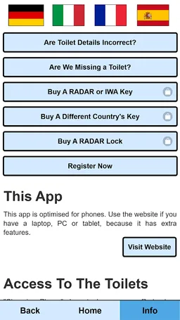 Changing Places Toilet Finder screenshot 7