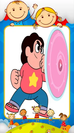 Coloring Steven Universe Games screenshot 5