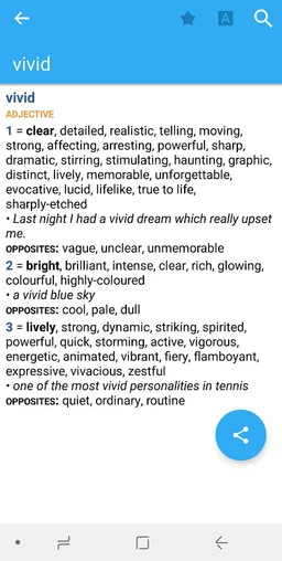 Collins Thesaurus English screenshot 5