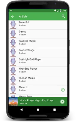 Oreo Mp3 Music Player screenshot 5