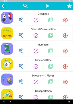 Speak Vietnamese Phrase, Vocab screenshot 1