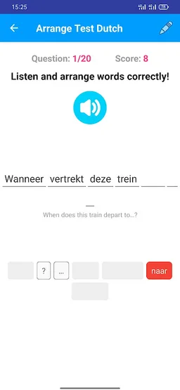Learn Dutch Language Offline screenshot 13