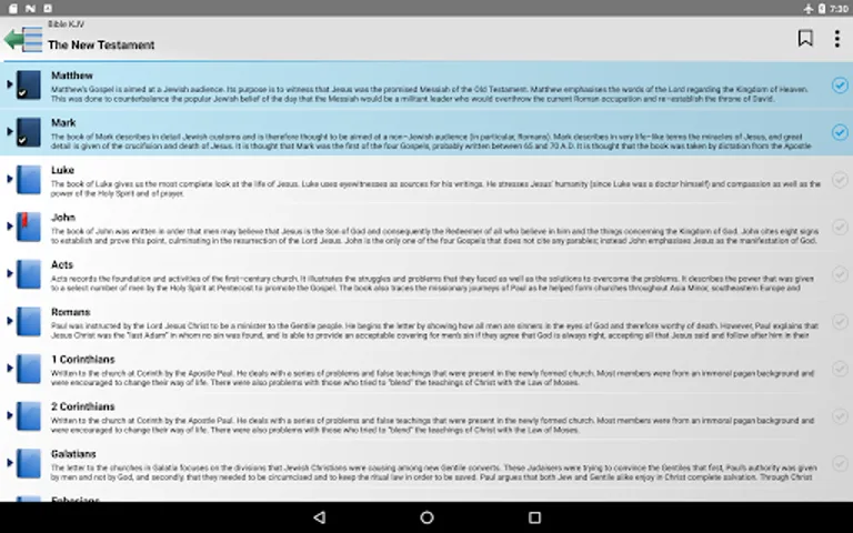 Bible KJV Pro screenshot 2