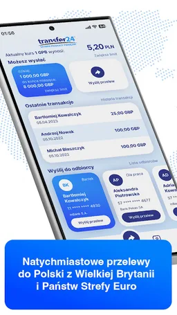 Transfer24 screenshot 1