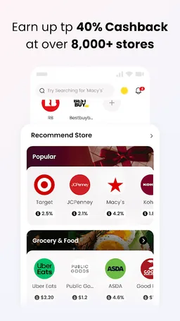 Coupert - Coupons & Cash Back screenshot 2