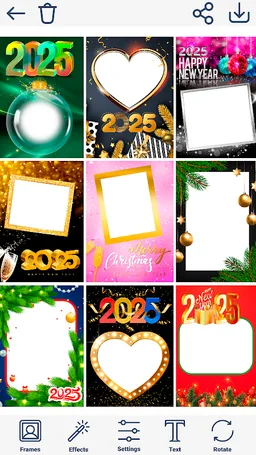 Christmas Photo Frames & Cards screenshot 2
