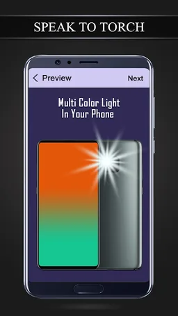 Speak to Torch Light - Clap to flash light screenshot 6
