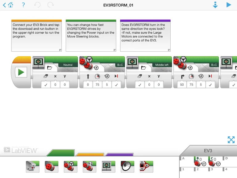 LEGO® MINDSTORMS® Programmer screenshot 2