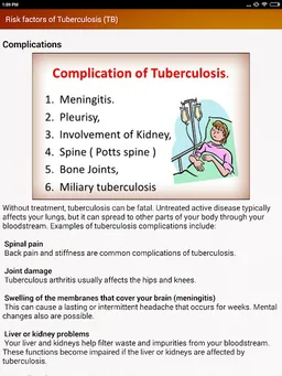 Tuberculosis TB Help & Diet screenshot 14