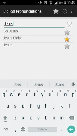 Biblical Pronunciations screenshot 4