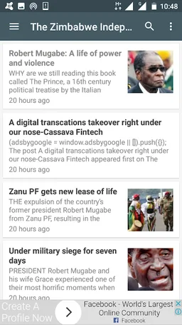Zimbabwe Newspapers screenshot 2