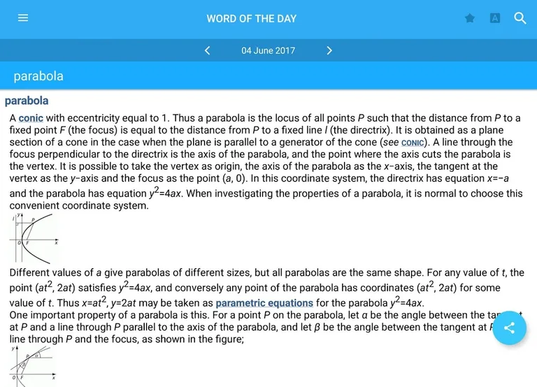 Oxford Mathematics Dictionary screenshot 12