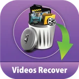 Disk video recovery: Trash bin & video backup icon
