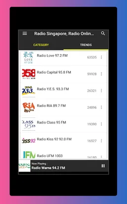 Radio Singapore, FM Radio + Radio Online Singapore screenshot 6