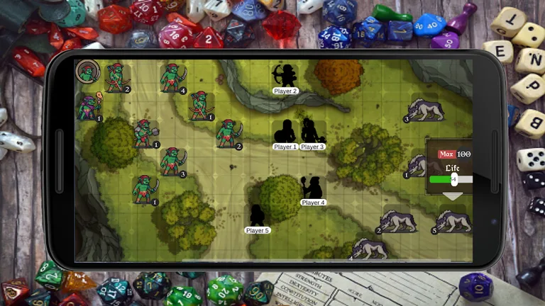 Virtual Tabletop RPG Manager screenshot 3