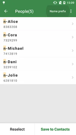 Contacts Tools - Excel to VCF screenshot 3