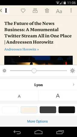 Instapaper screenshot 3