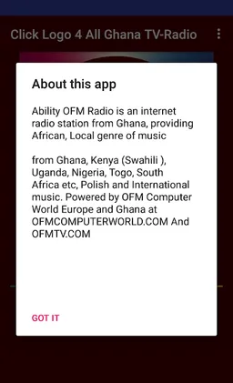Ability OFM Radio screenshot 4