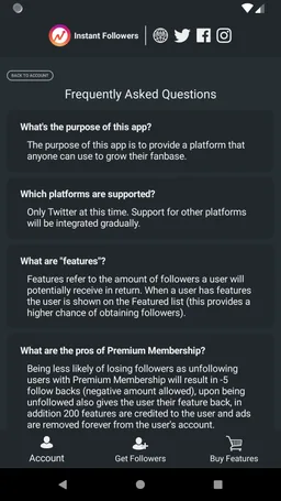 Instant Followers screenshot 5