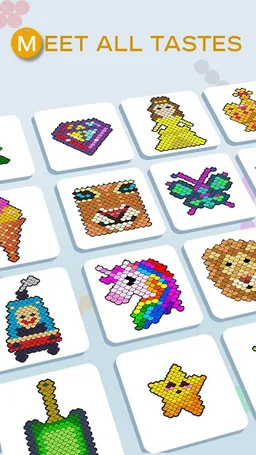 Sequin Simulator - Colors by Number screenshot 2