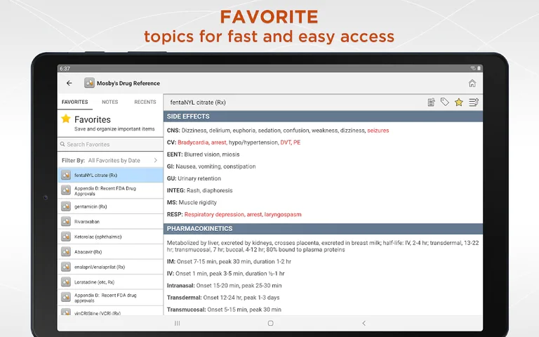 Mosby's Drug Reference screenshot 4