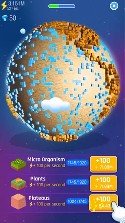 Idle World - Build The Planet screenshot 4