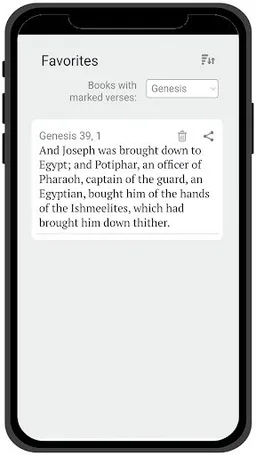 Bible King James Version screenshot 4
