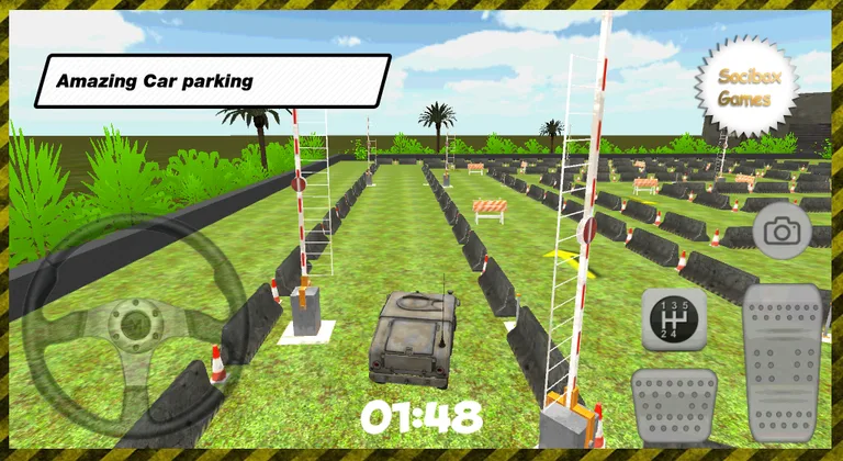 3D Military Car Parking screenshot 6