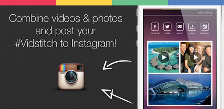 Vidstitch Free - Video Collage cover image