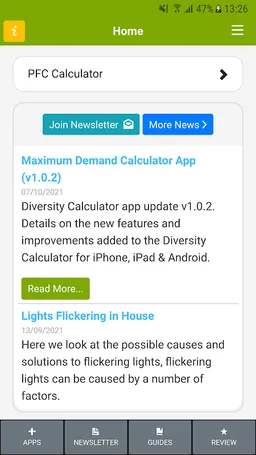 Fault Current Calculator PFC screenshot 4