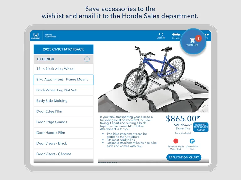 Genuine Honda Accessories screenshot 6