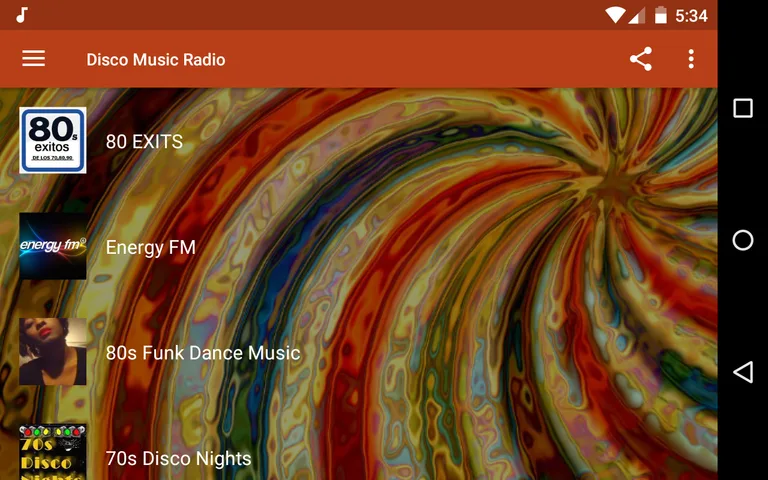 Disco Music Radio screenshot 1