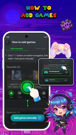 Game Emulator: GB4 Retro Games screenshot 6